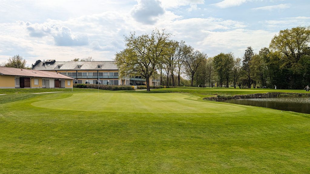 Bad Griesbach Opening bei Eagles Turnier - Backenbauer Platz - Grün Nr. 18