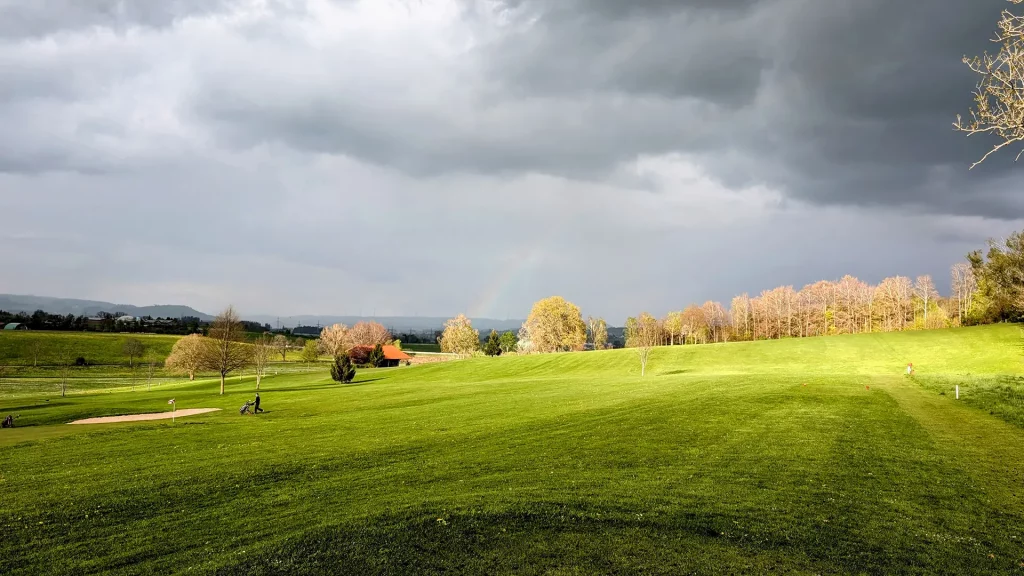 Allgäu Schloßgut Lenzfried Golfplatz